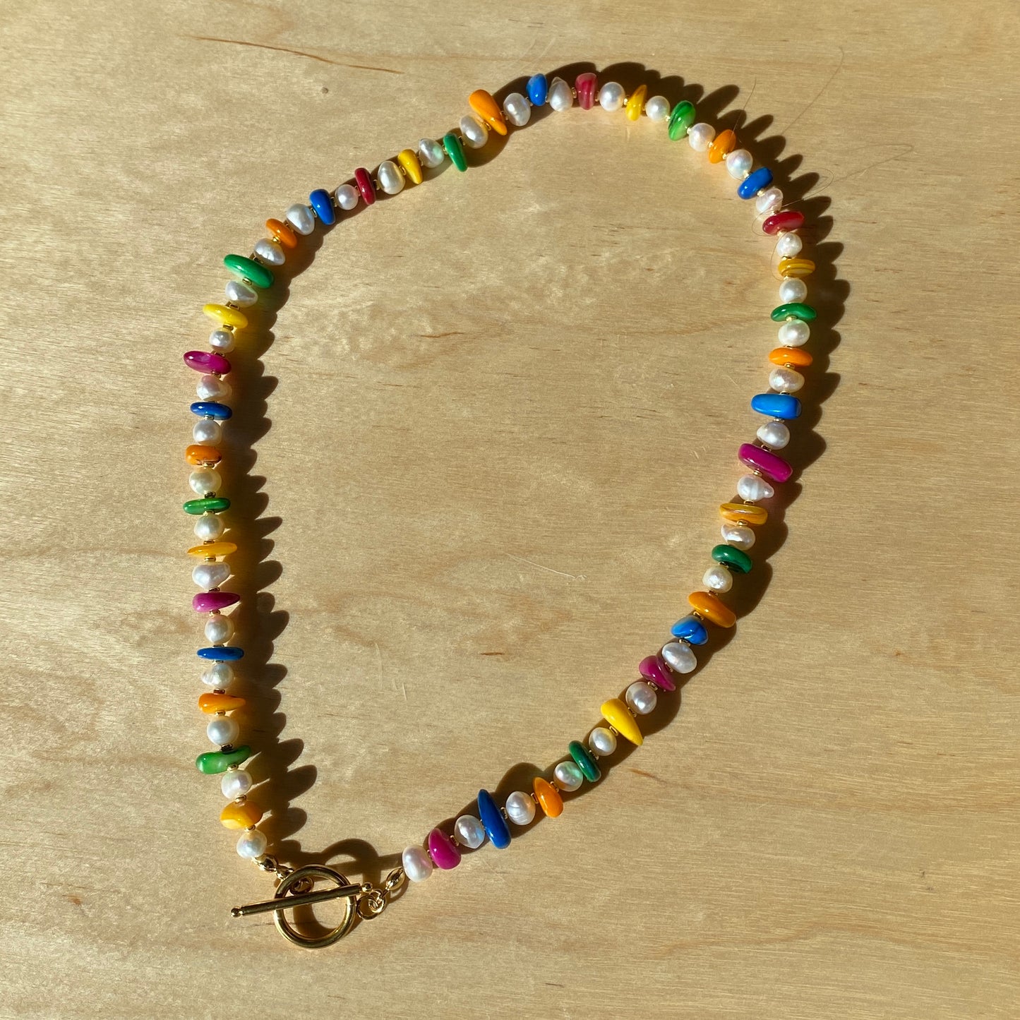 Iris necklace